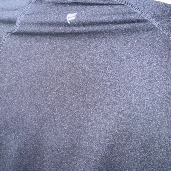 Fabletics Blue Ribbed Fitted Style - Picture 5 of 5